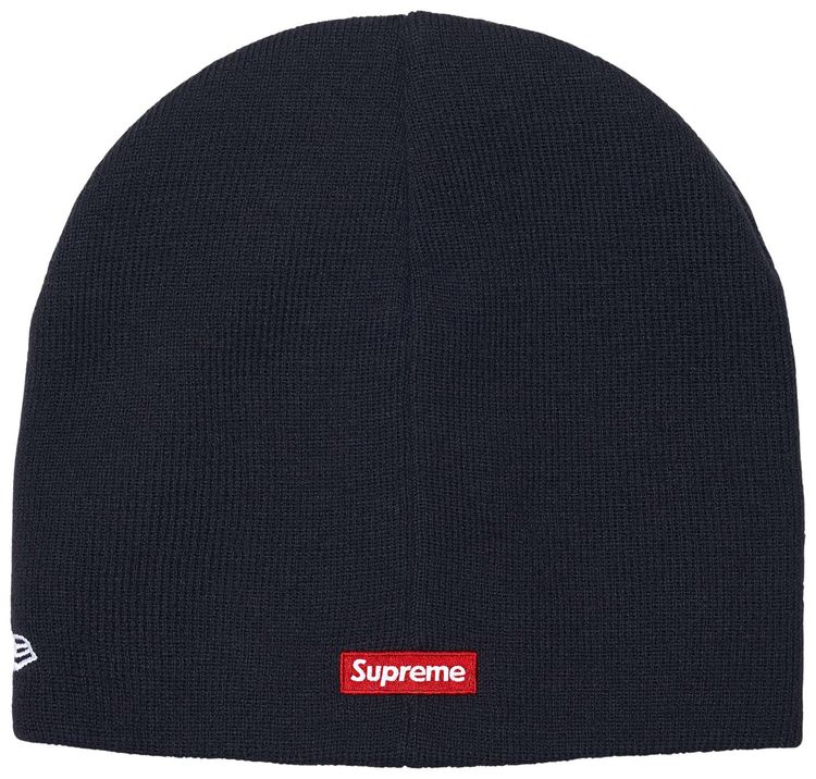 Supreme New Era Rhinestone Beanie Navy