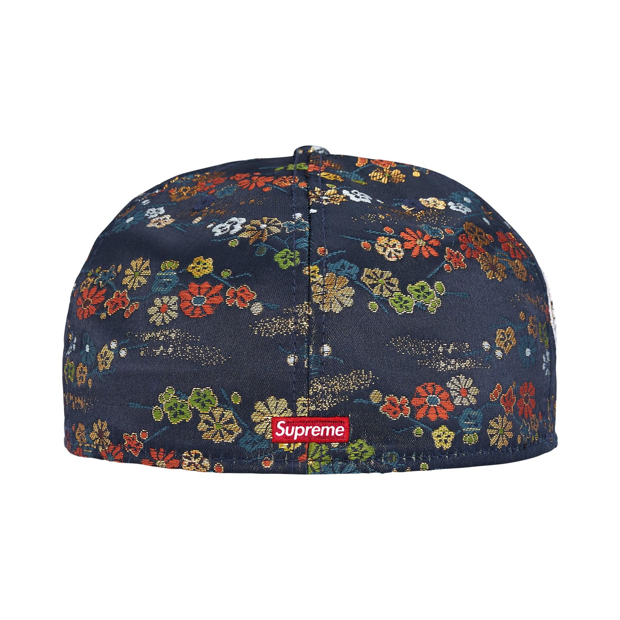 Buy Supreme Floral Jacquard New Era 'Navy' - SS26H NAVY | GOAT