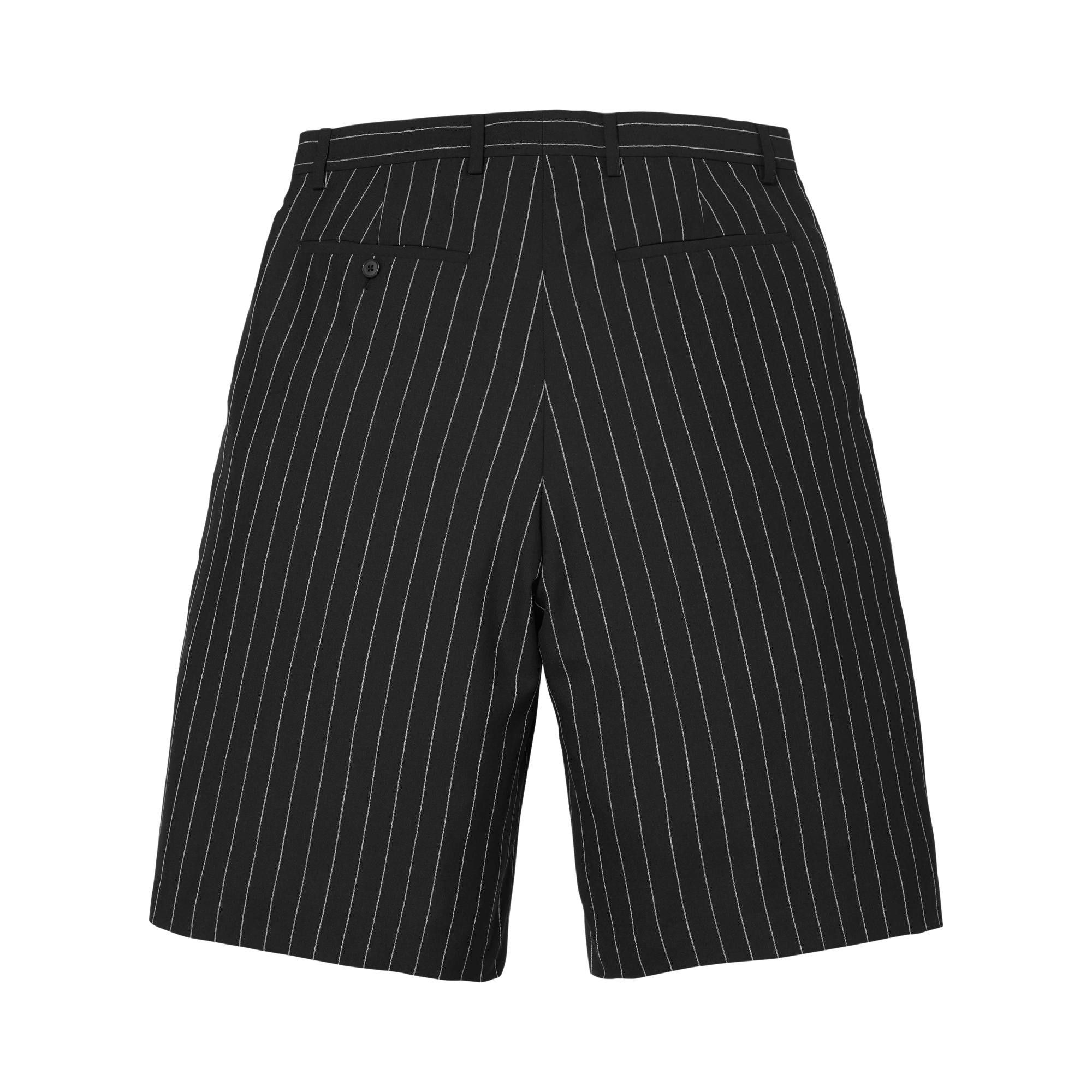 Buy Supreme Pinstripe Wool Trouser Short 'Black' - SS26SH60 BLACK