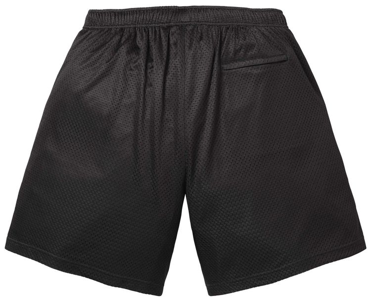 Supreme Rhinestone Mesh Short Black