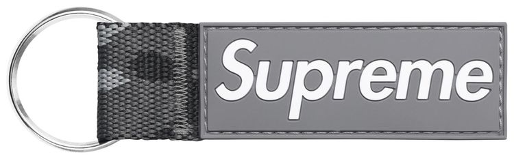 Supreme Webbing Keychain Snow Camo
