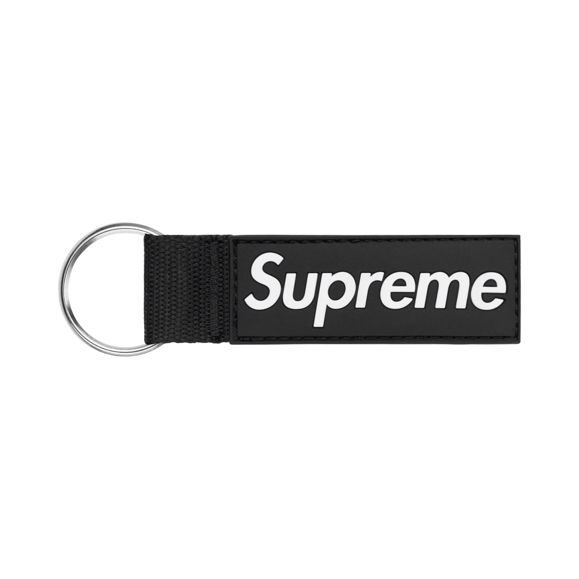 Buy Supreme Webbing Keychain 'Black' - SS26A135 BLACK | GOAT