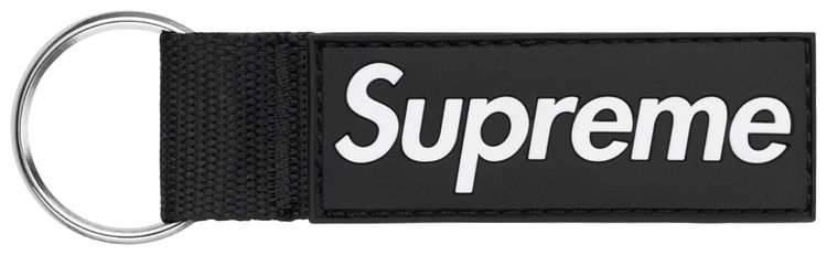 Supreme Webbing Keychain Black
