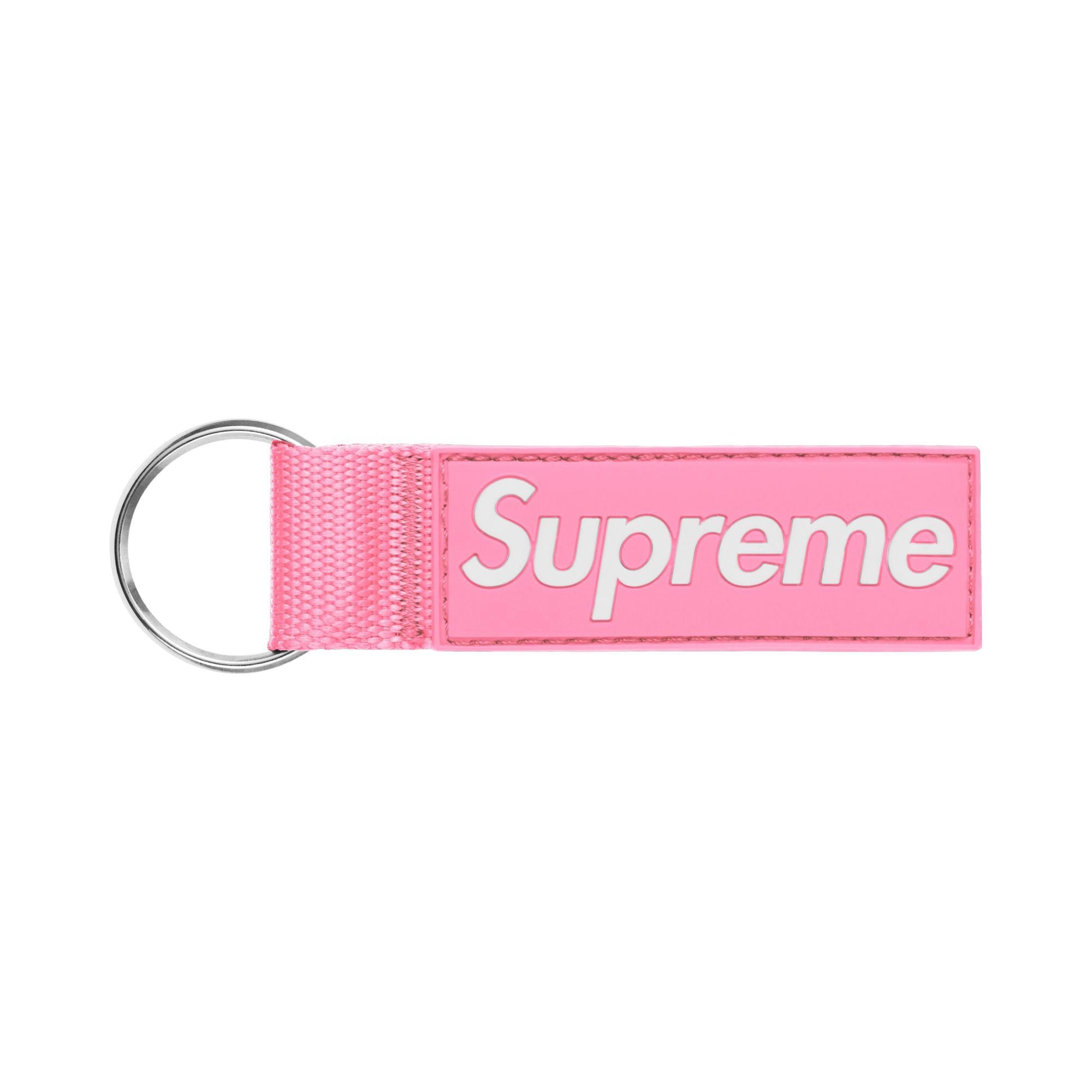 Buy Supreme Webbing Keychain 'Pink' - SS26A135 PINK | GOAT