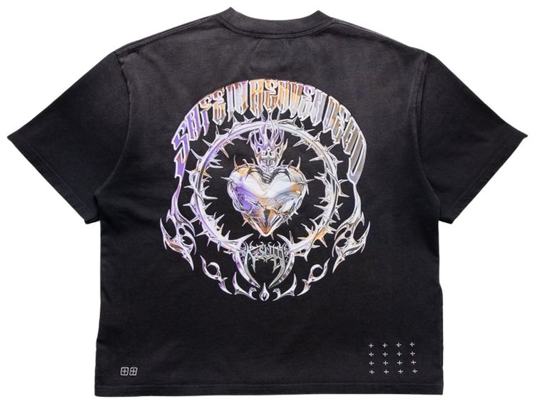Ksubi Anguish Halen Short Sleeve Tee Black