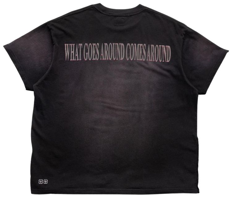 Ksubi HWR Sid Short Sleeve Tee Charcoal