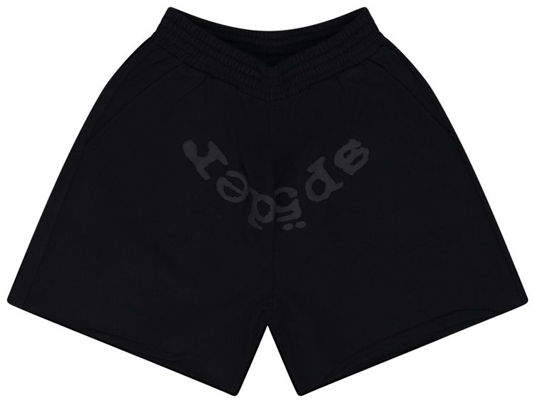 Sp5der OG Logo V2 Sweatshort Black