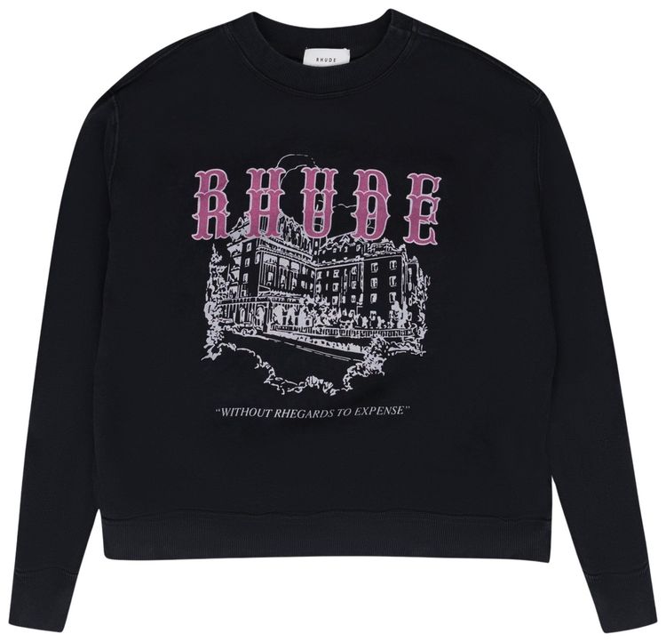 Rhude Chateau Marmont Sweater Black