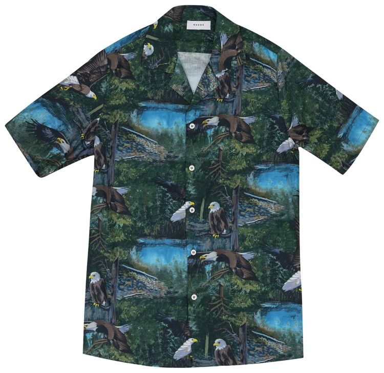 Rhude Truck Stop Button Up Multicolor