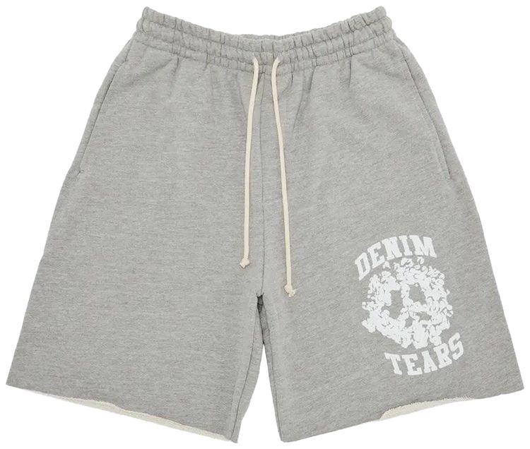 Denim Tears University Shorts GreyWhite