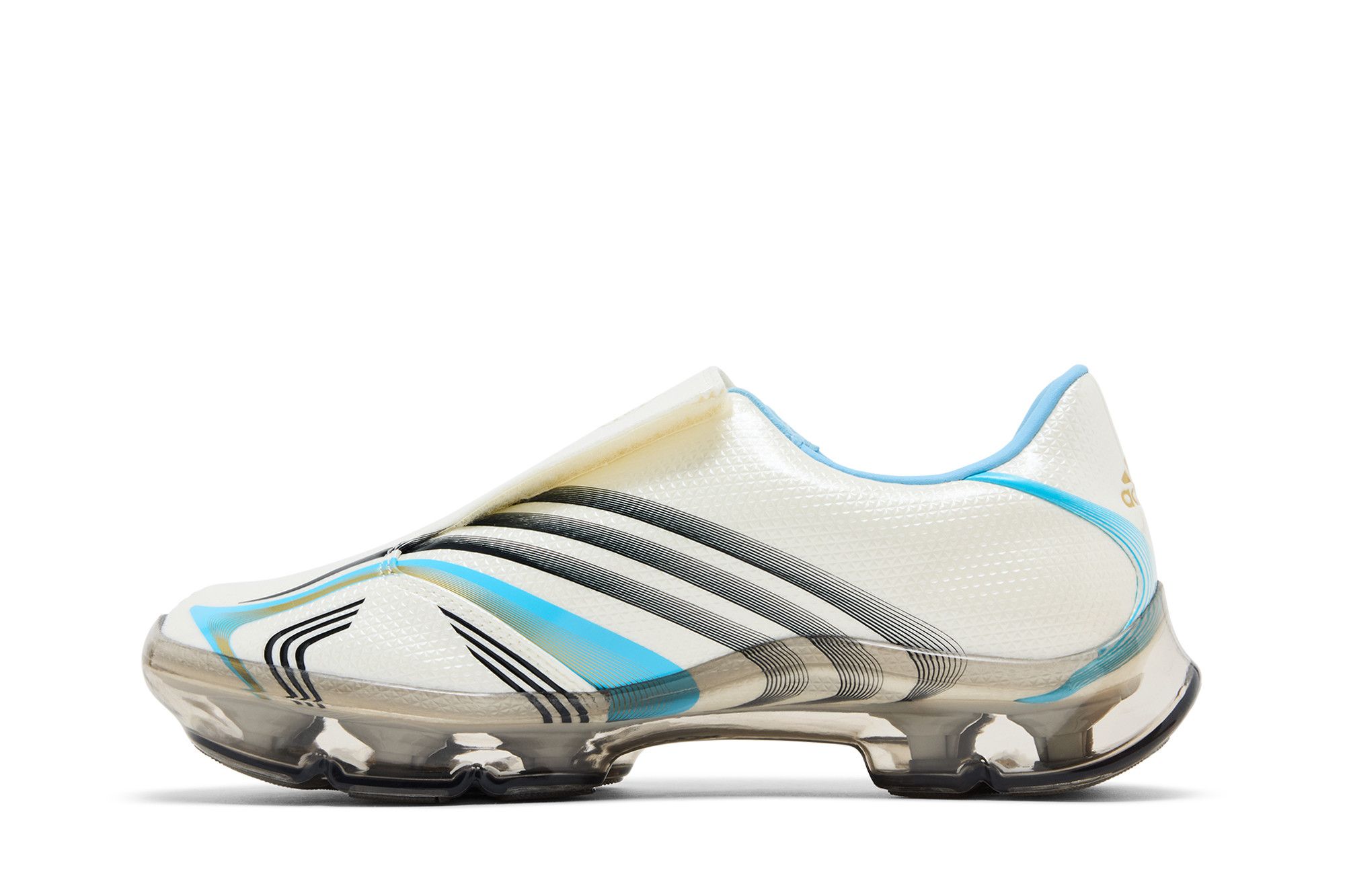 Buy Kith x Messi x adidas Wmns F50 Inframe 'Off White Clear Blue
