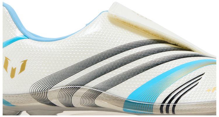 Kith x Messi x adidas Wmns F50 Inframe Off White Clear Blue Gold