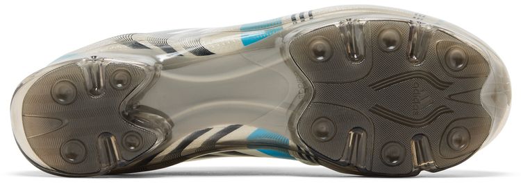 Kith x Messi x adidas Wmns F50 Inframe Off White Clear Blue Gold