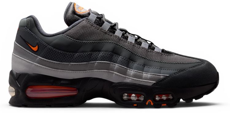 Nike Air Max 95 Big Bubble Black   Total Orange