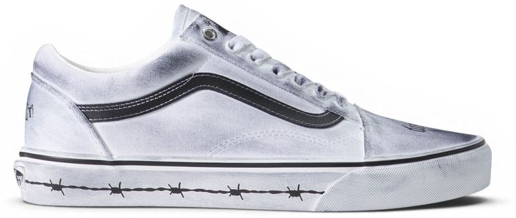 Travis Barker x Vans Old Skool White