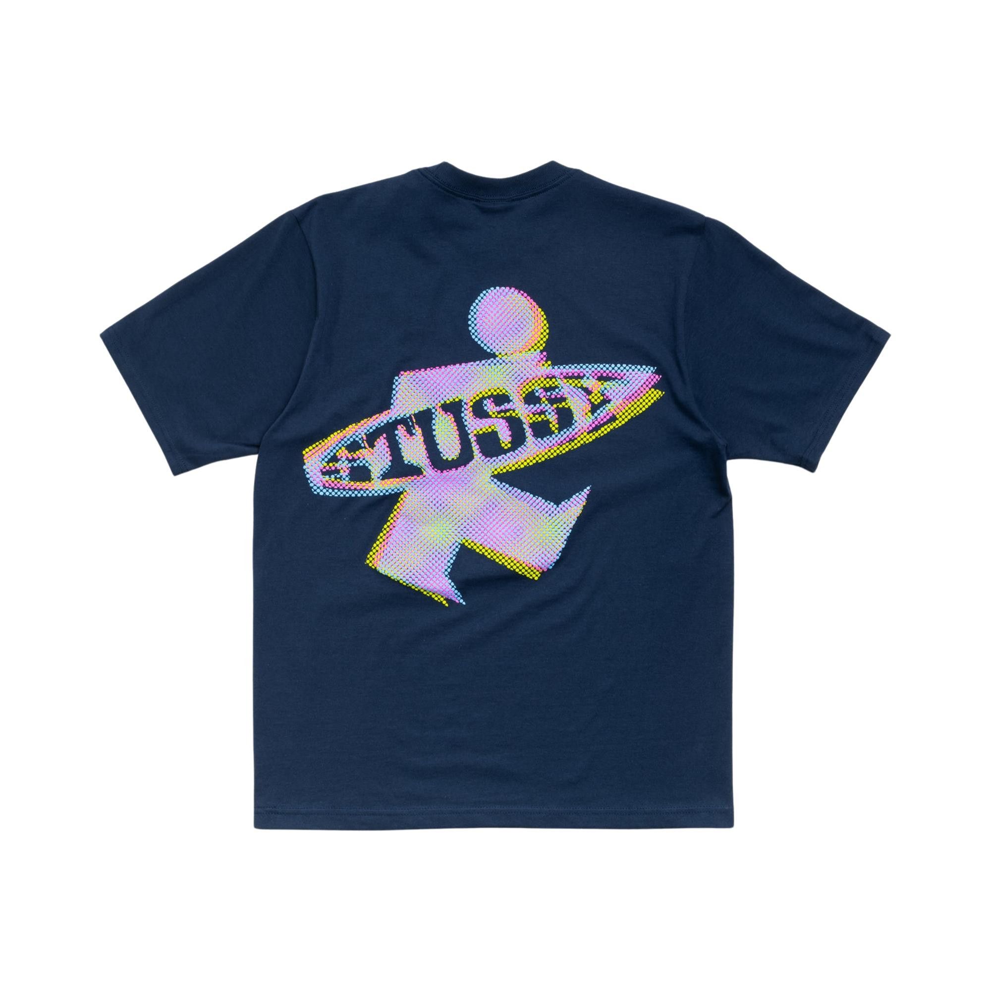 Buy Stussy Dot Surf Puff Print Tee 'Navy' - 1905195 NAVY | GOAT