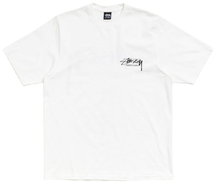 Stussy Beach Roots Tee Pigment Dyed Natural