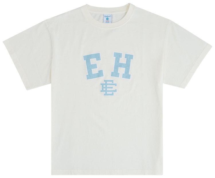 Eric Emanuel EE Basic T Shirt MarshmallowBaby Blue