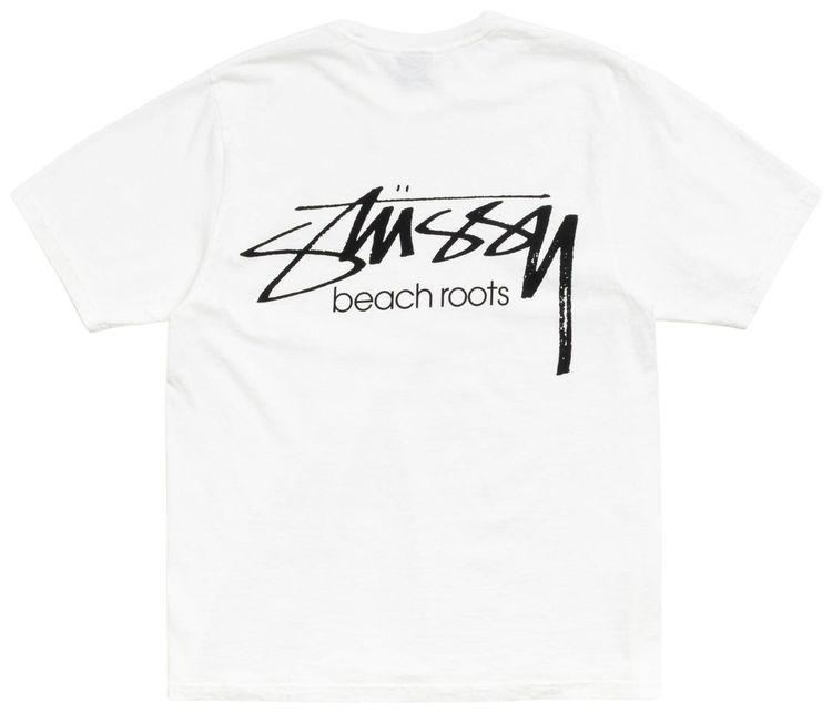 Stussy Beach Roots Tee Pigment Dyed Natural