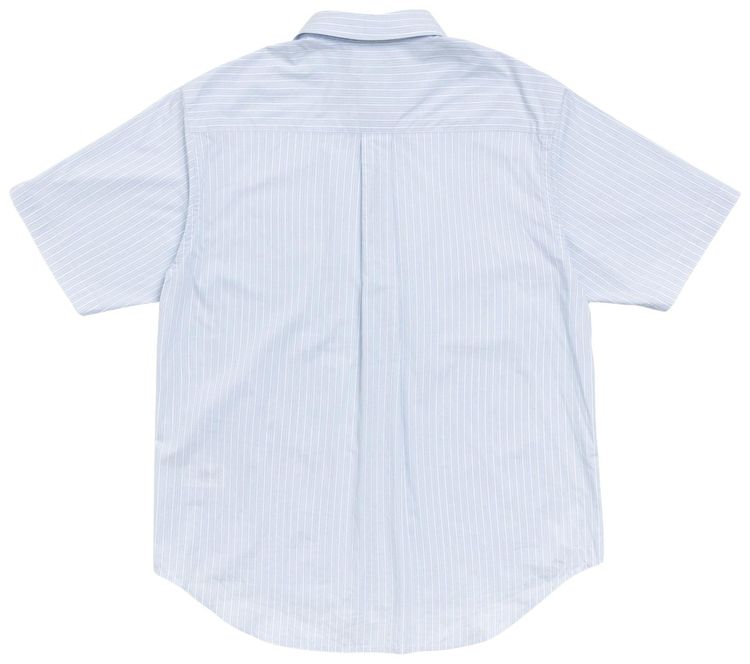 Stussy Standard Short Sleeve Shirt Blue Stripe
