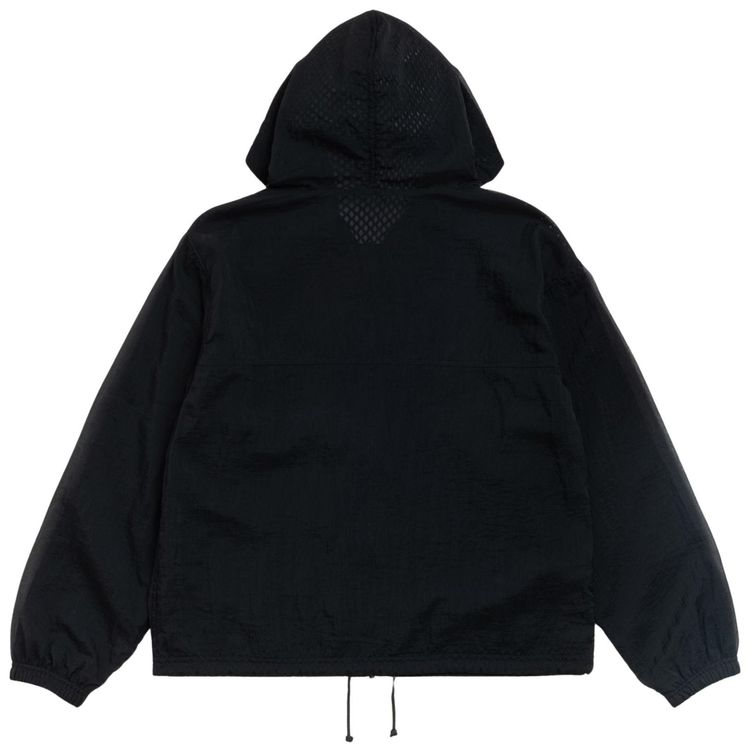 Stussy Layered Mesh Hooded Jacket Black