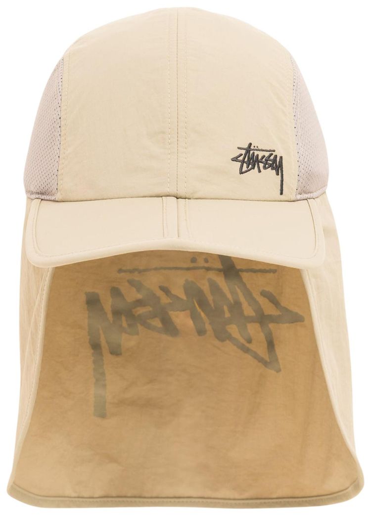 Stussy Foldable Shade Hat Sand