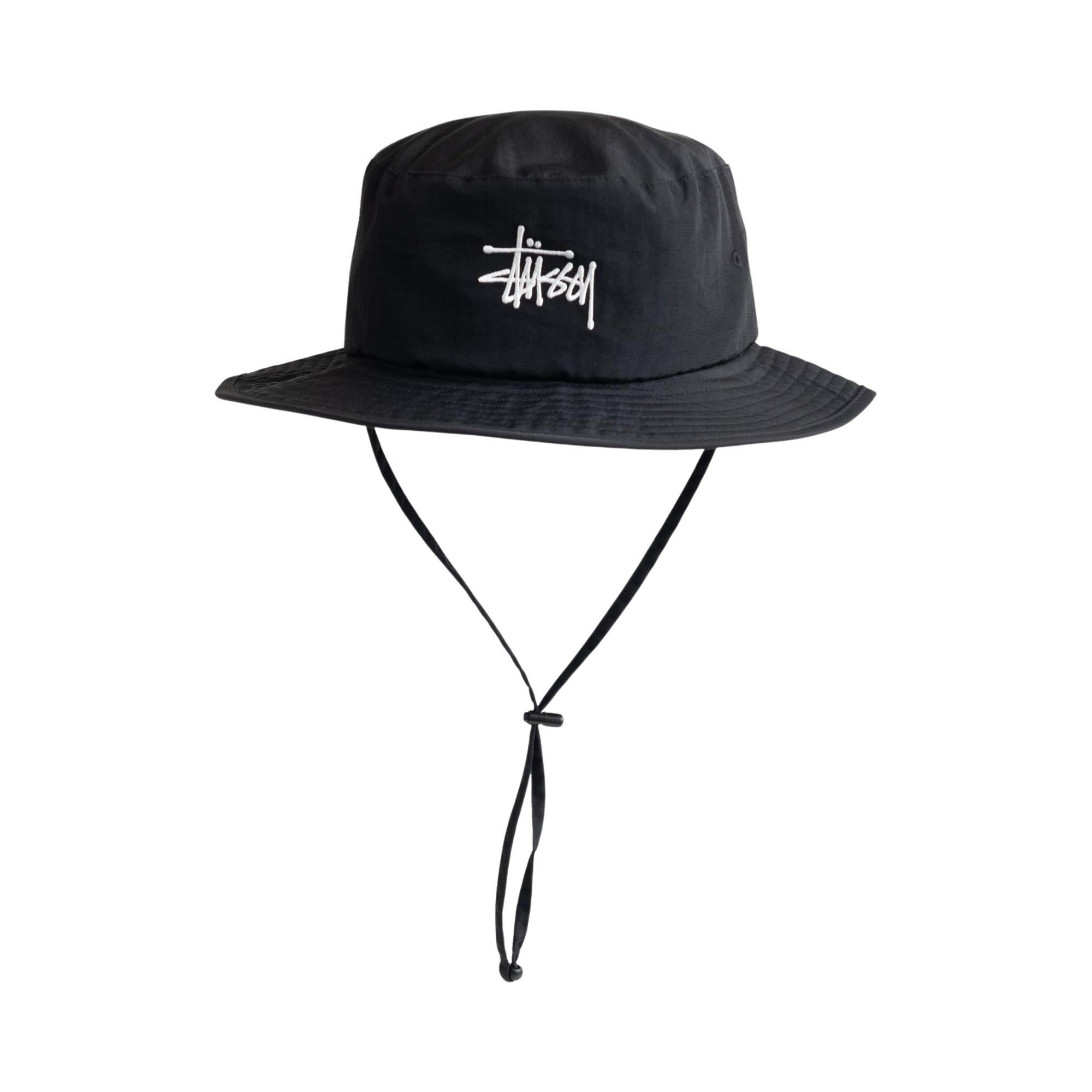 Buy Stussy Basic Boonie Hat 'Black' - 1321249 BLAC | GOAT