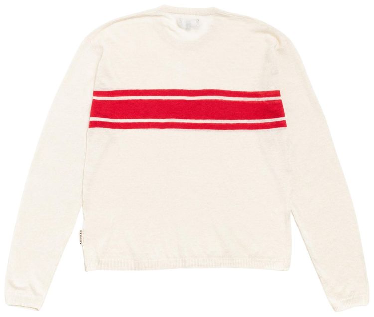 Stussy Lightweight Striped Sweater Bone