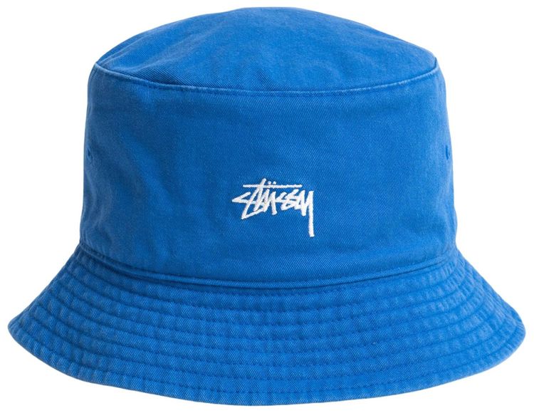 Stussy Reversible Stock Bucket Hat RoyalLeopard