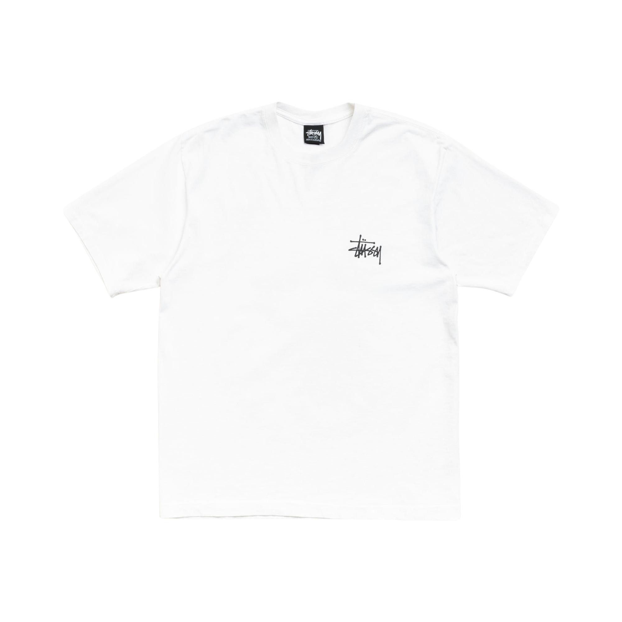 Buy Stussy Big Dog Stone Washed Tee 'White' - 1905211 WHIT | GOAT