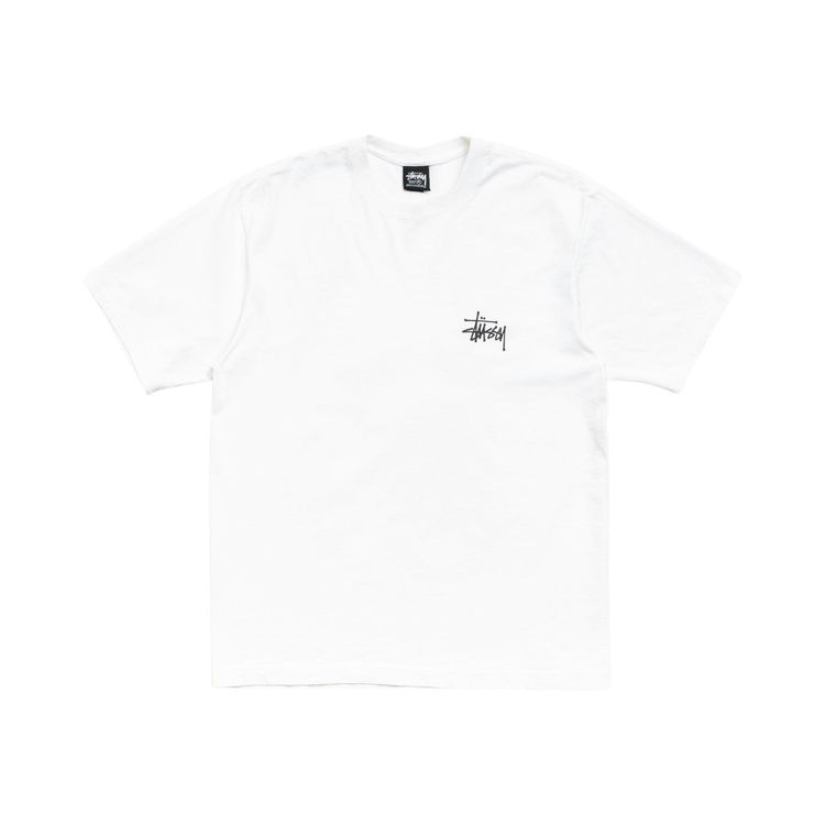Stussy Big Dog Stone Washed Tee White
