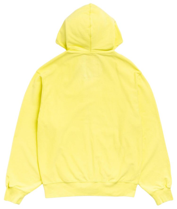 Stussy Lightweight Terry Zip Hoodie Yellow