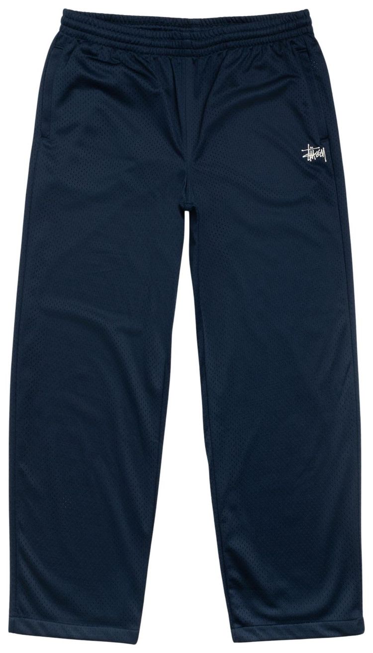 Stussy Mesh Track Pant Navy