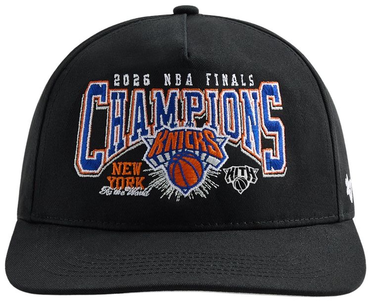 Kith x 47 For The New York Knicks 2026 Champions Hitch Snapback Black