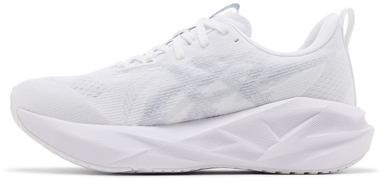 ASICS Wmns Novablast 5 White Piedmont Grey