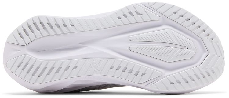 ASICS Wmns Novablast 5 White Piedmont Grey