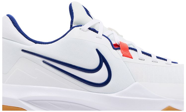 Nike Precision 6 White Deep Royal Gum