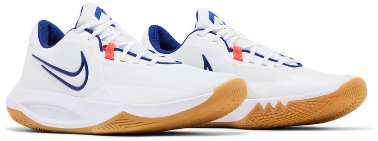 Nike Precision 6 White Deep Royal Gum