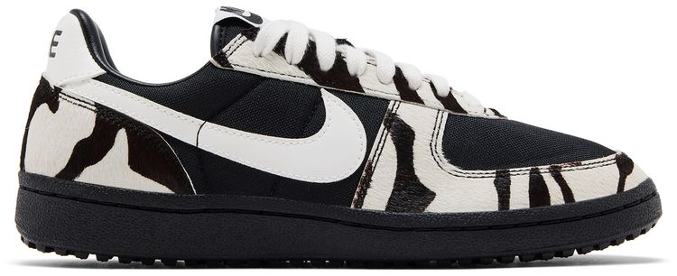 Nike Wmns Field General Black Sail Zebra Print