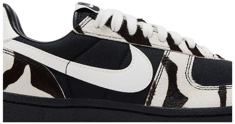 Nike Wmns Field General Black Sail Zebra Print