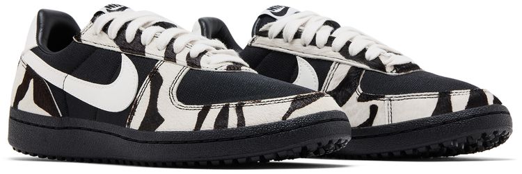 Nike Wmns Field General Black Sail Zebra Print