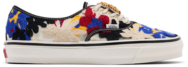 Vans Premium Authentic Needlework White Red Blue