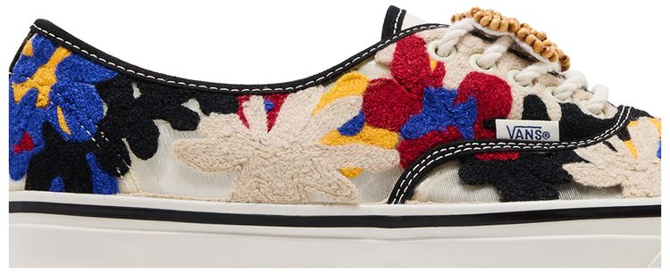 Vans Premium Authentic Needlework White Red Blue