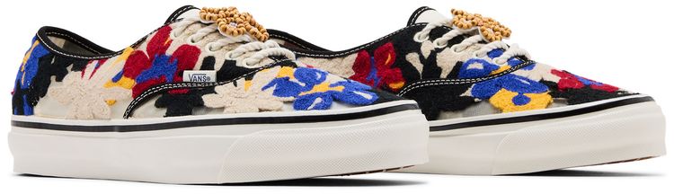 Vans Premium Authentic Needlework White Red Blue