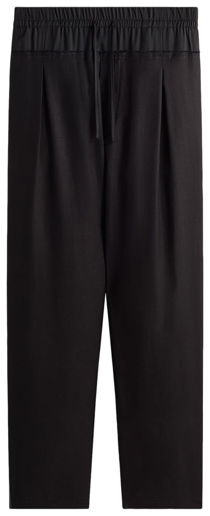 Kith Kin Linen Viscose Twill Emil Pant Black