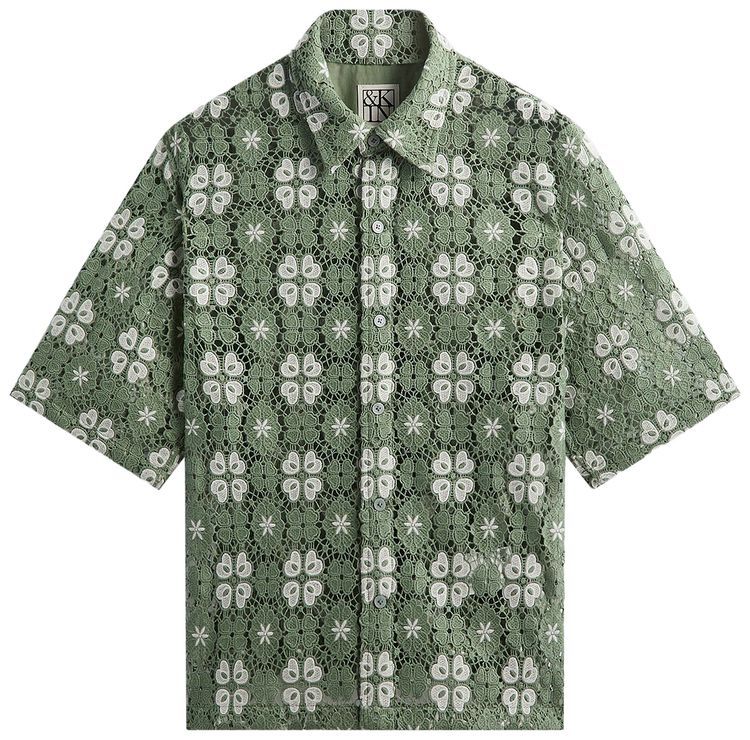 Kith Kin Retro Floral Lace Harvey Shirt Cavan