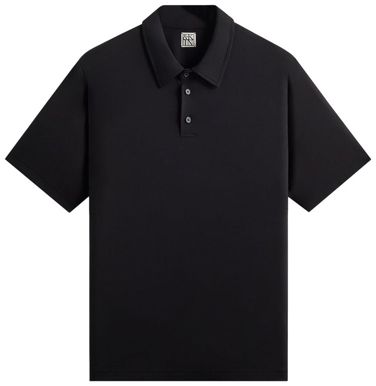 Kith Kin Soft Modal Blend Heathrow Polo Black