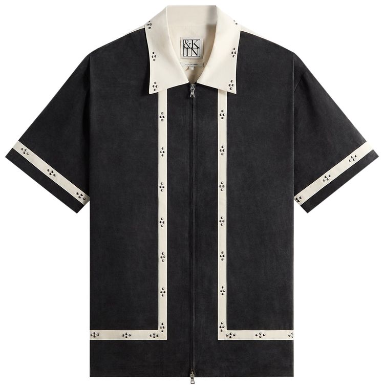 Kith Kin Cupro Linen Amir Shirt Black