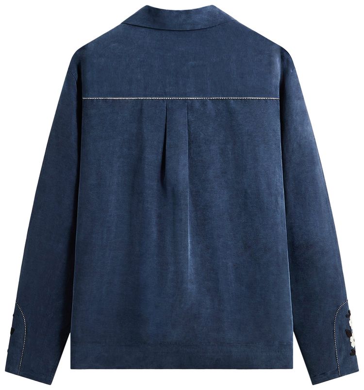 Kith Kin Cupro Linen Wally Shirt Nocturnal