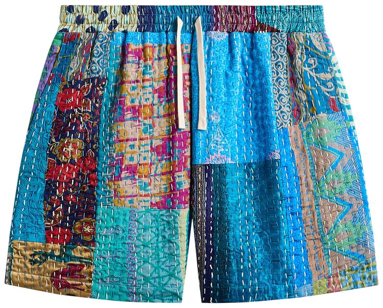 Kith Kin Tal Patchwork Short PatternMulticolor